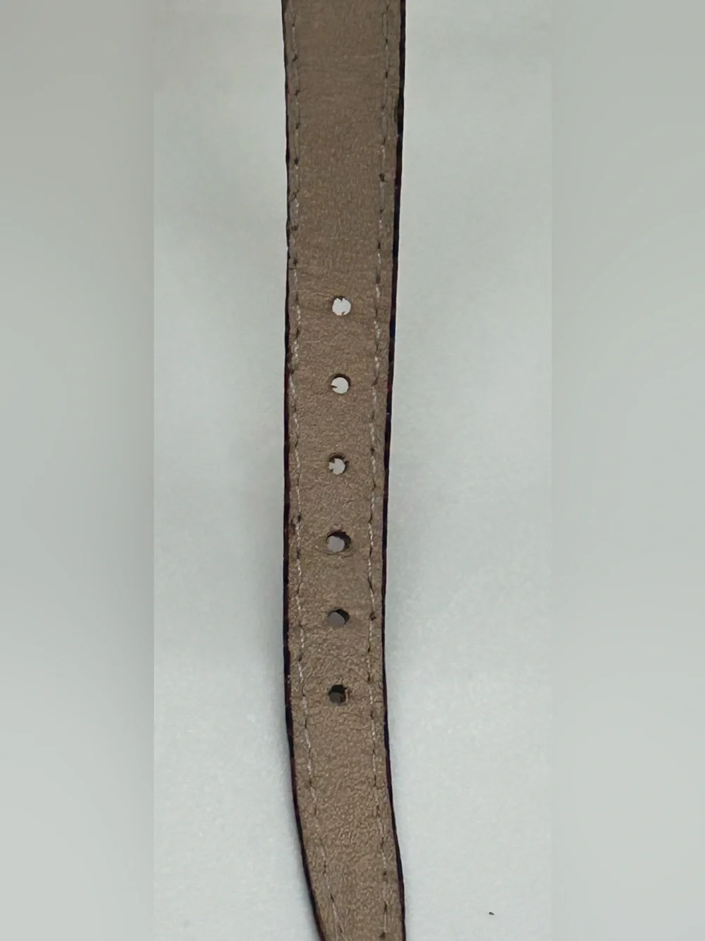 Brighton Vintage Carmel Women’s Quartz Watch Brown Leather Strap Heart Toggle